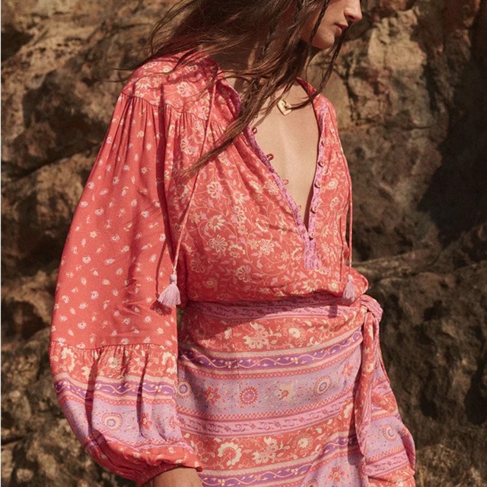 Sunshine Bandit Blouse Cayenne
